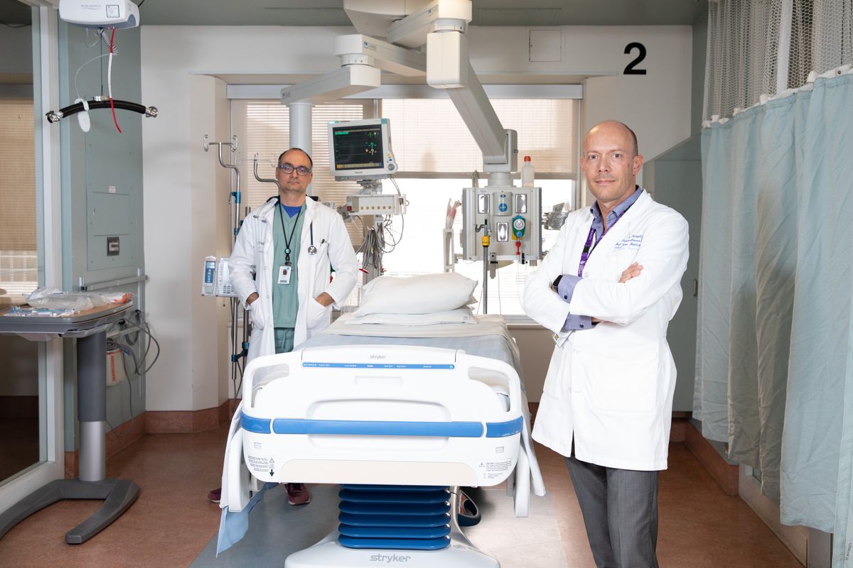Drs. Alberto Goffi and Andrea Rigamonti SMH Globe and Mail